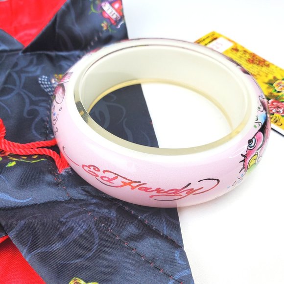 ED HARDY VINTAGE Style Authentic Bracelet/Bangle Bracelet Coy Fish - Picture 5 of 7
